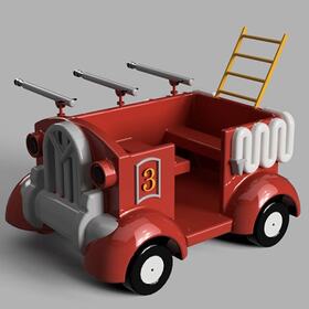 Toy fire truck