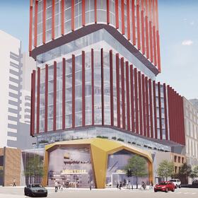 Commercial building Revit design