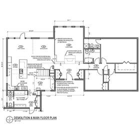 2D CAD floor plan drafting