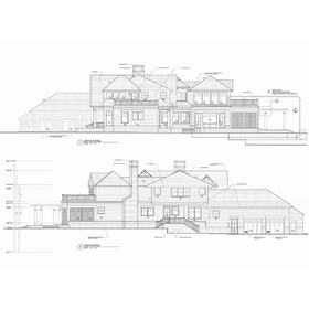 House AutoCAD drafting and design