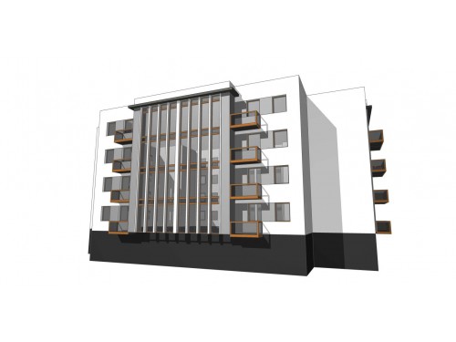 Three Story Condo Rendering - Project for CAD Designers