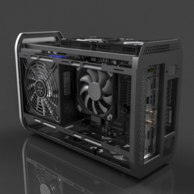 Mini ITX case design